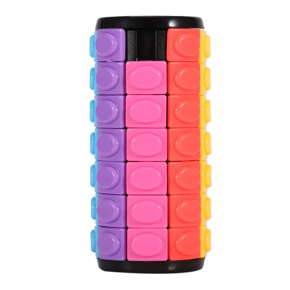 QiYi Magic Finger Cube Cylindrical Puzzle Toy Gift