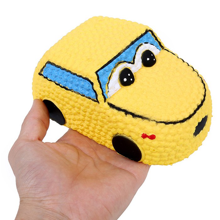 Cartoon Car Squishy Slow Rising Squeeze Toy