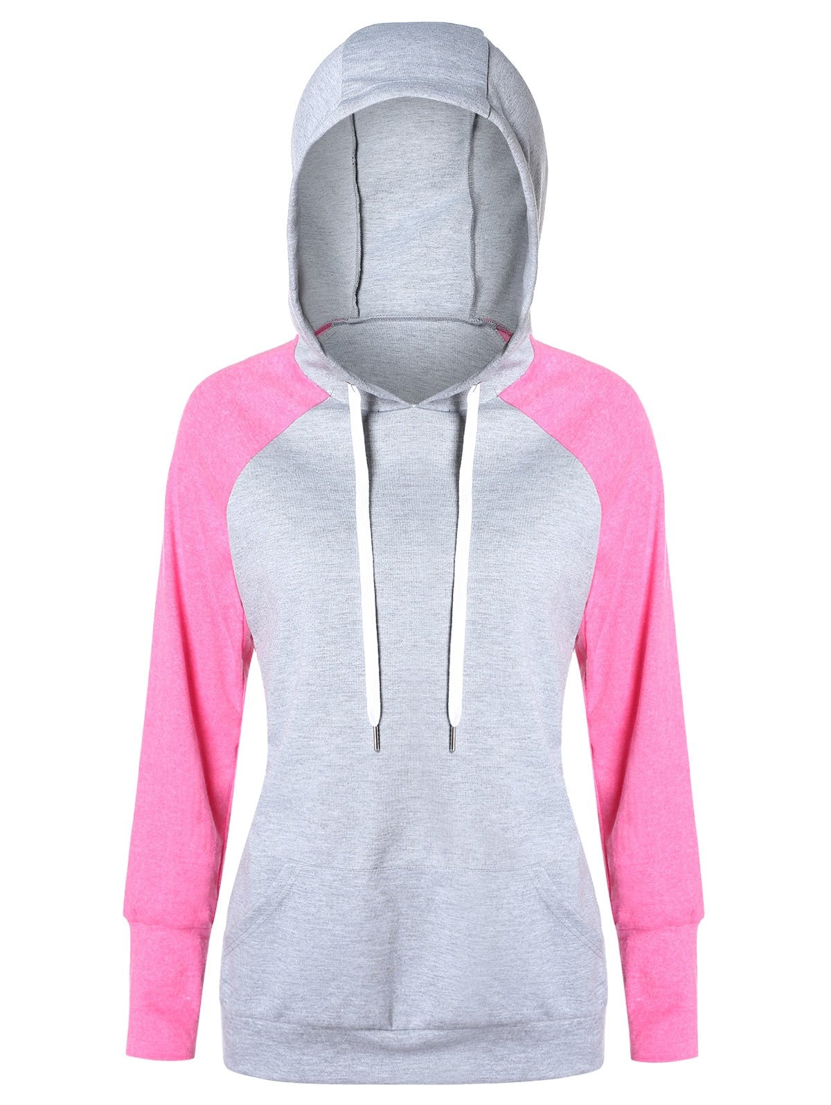 aglan Sleeve Drawstring Hoodie