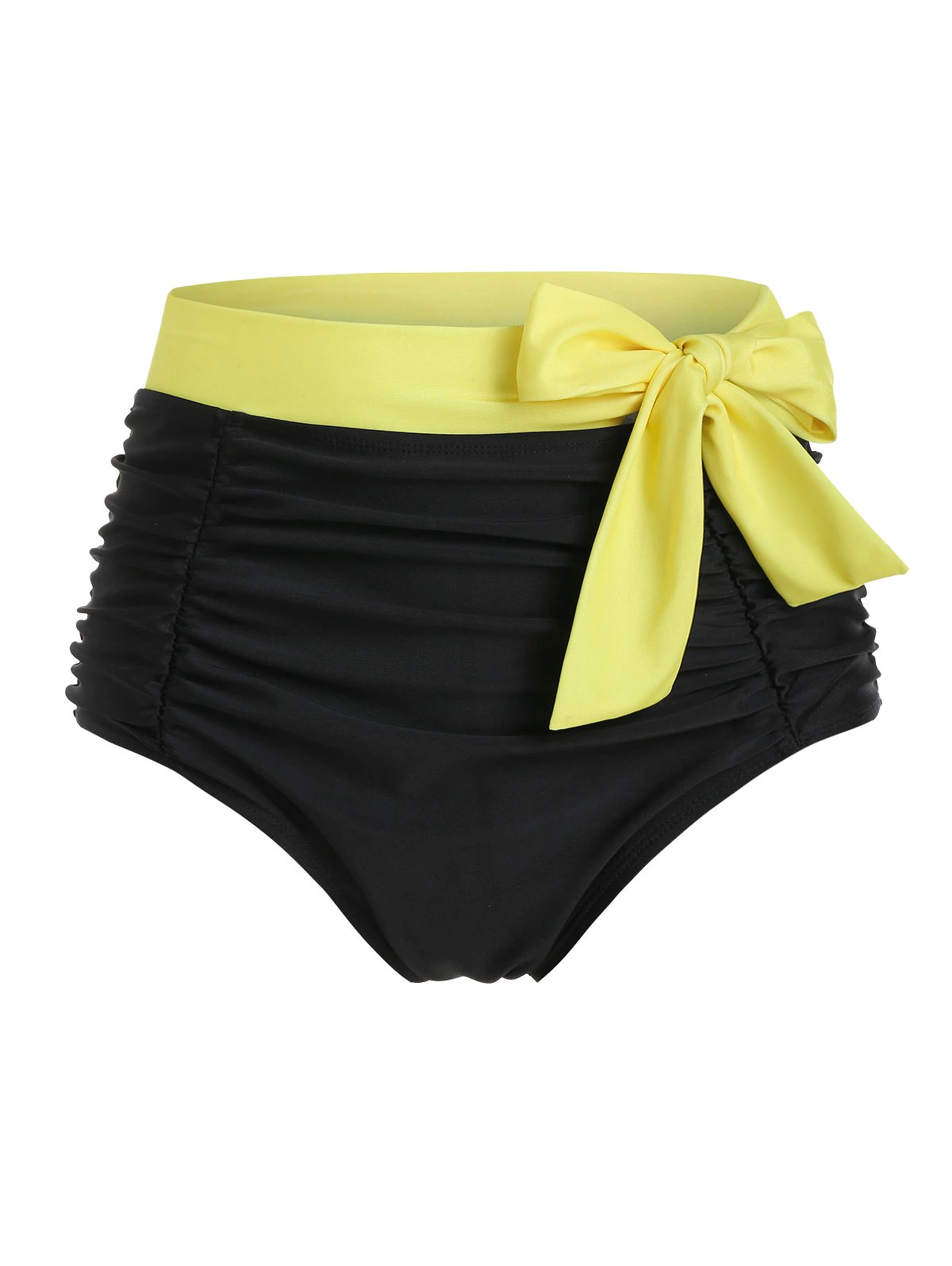 Bowknot Ruched Swim Bottom