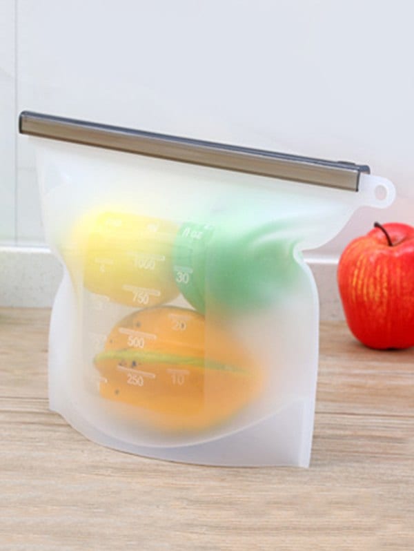 500ML Silicone Refrigerator Fresh Food Sealed Storage Bag