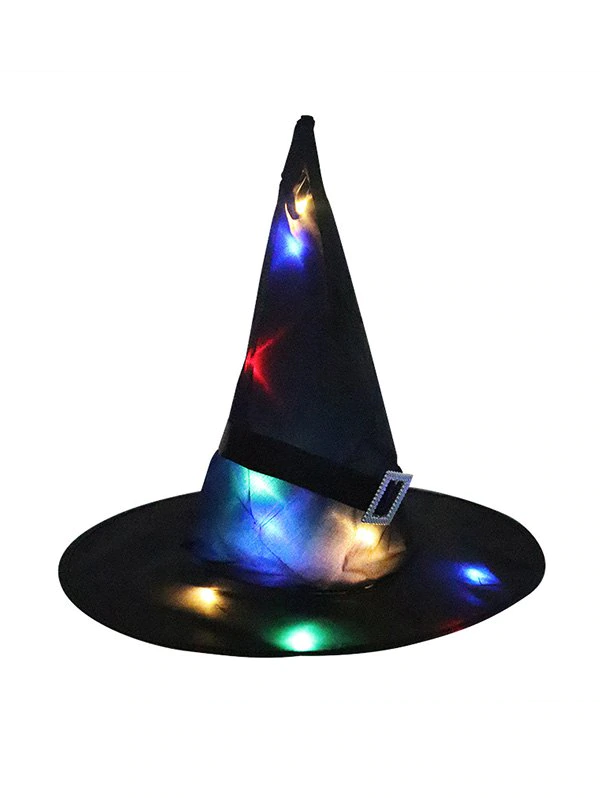 Halloween Lights Luminous Cosplay Witch Hat