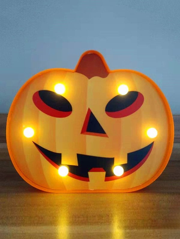 Halloween Pumpkin Shape LED Decorative Night Light