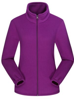 Women'S Jacket Fleece Outdoor Long Sleeve Comfort Top