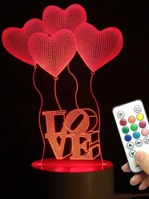 Mothers Day Valentine Heart Ballon Pattern Love Confession Gifts