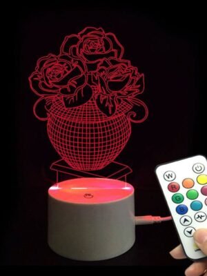 Rose Love Confession Valentine's Day Remote Control Night Light