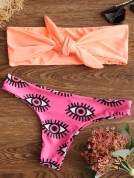 Bandeau High Leg Bikini