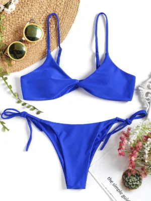 Twist Front String Bikini Se