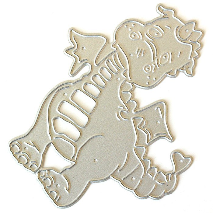 Dinosaur Design DIY Embossed Plate Carbon Steel Cutting Die