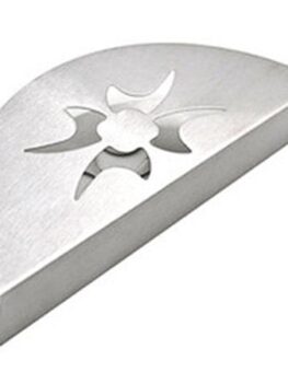 Stainless Steel Western-style Fan Shaped Creative Tissue Holder