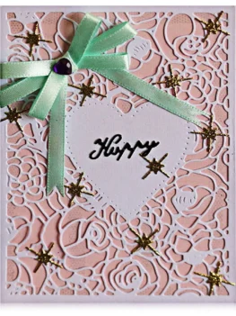 Love Flower Pattern DIY Carbon Steel Cutting Die