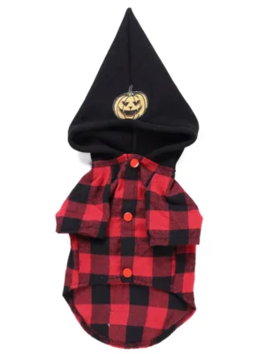 Creative and Plaid Design Pet Clothes