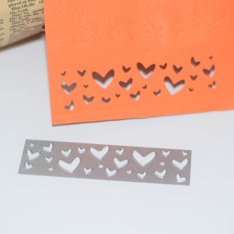 DIY Love Heart Metal Mould Carbon Steel Cutting Die