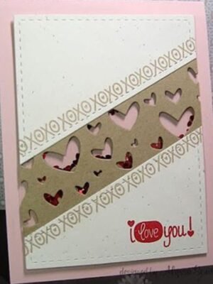 DIY Love Heart Metal Mould Carbon Steel Cutting Die