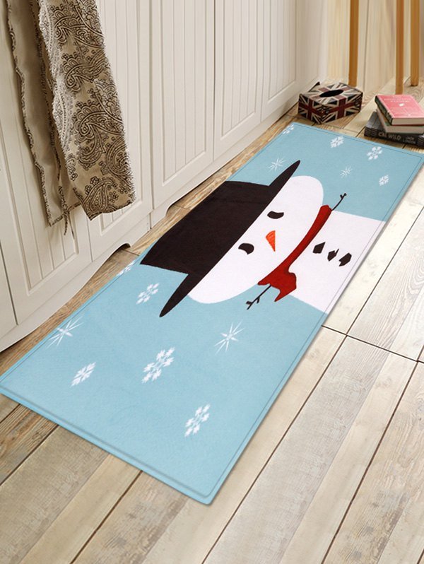Cute Snowman Home Decor Floor Mat