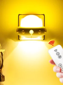 220V Plug-in Remote Control Creative Human Body Induction Lamp F