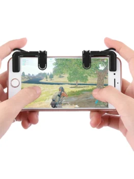 Mobile Game Fire Button Aim Trigger Shooting Controller 2PCS