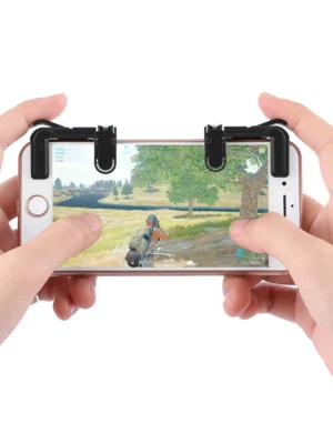 Mobile Game Fire Button Aim Trigger Shooting Controller 2PCS