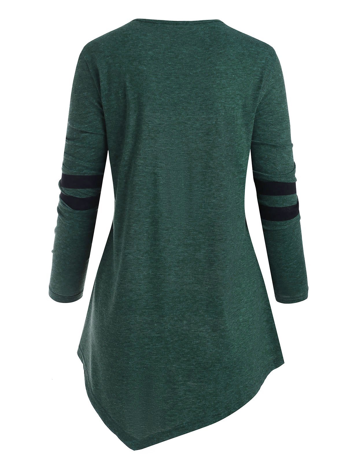 Plus Size Christmas Printed Graphic T Shirt