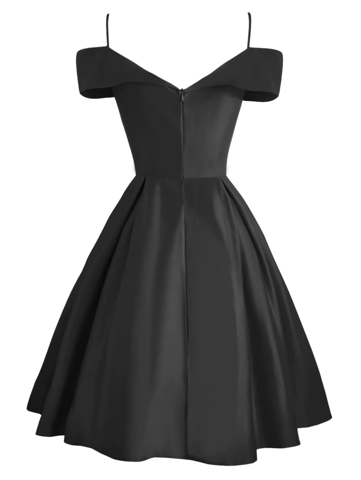 Cami Foldover Belted Cold Shoulder Dress