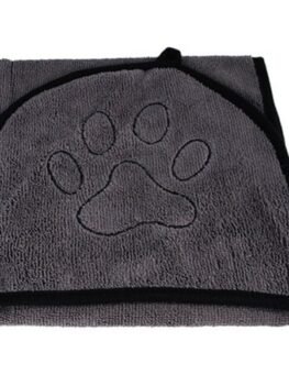 Pet Absorbent Bath Towel Dog Cat Cleaning Supplies