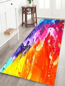 Abstract Oil Painting Floor Mat
