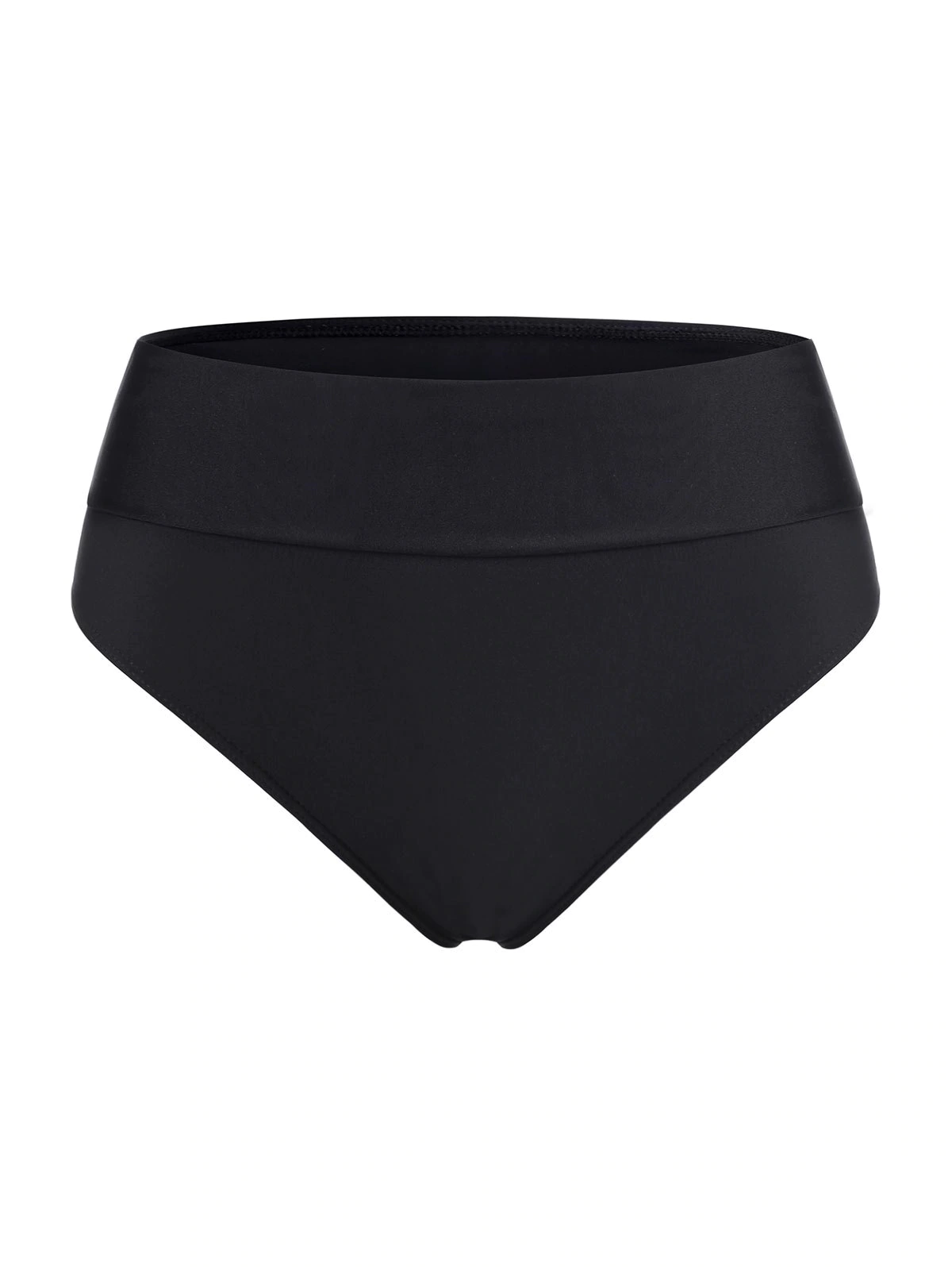 Folded Waist Convertible Bikini Bottom