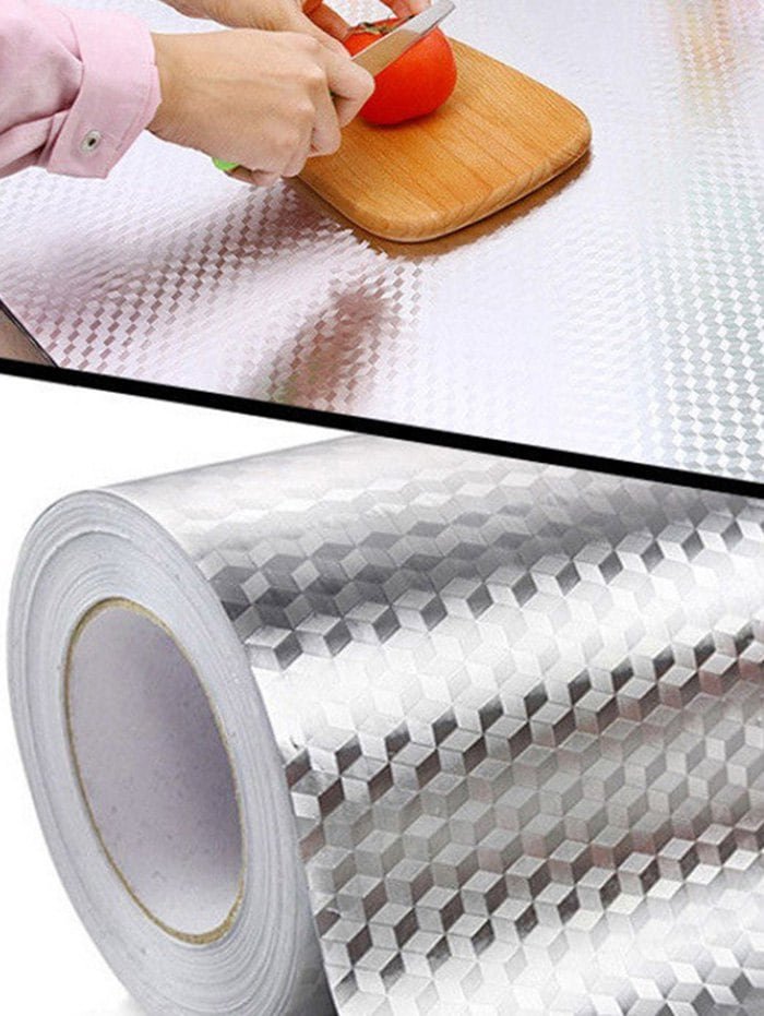 Self-adhesive Waterproof and Oil-proof Kitchen Sticker Hexagon P
