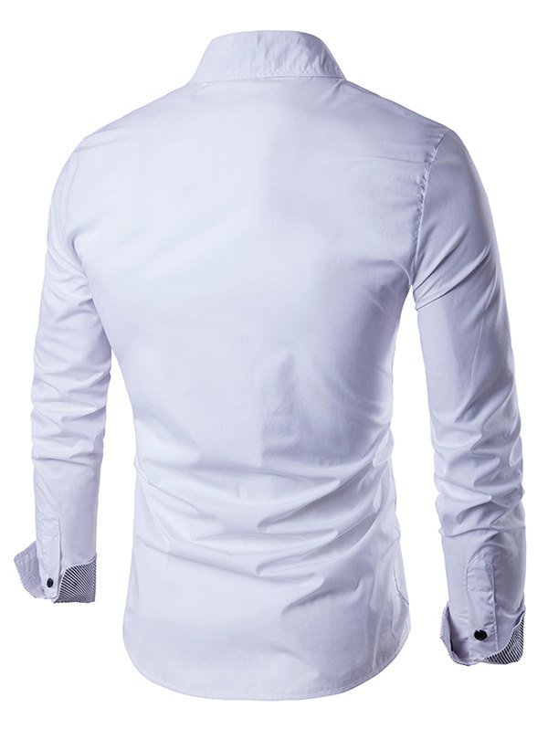 Dragon Pattern Button Up Shirt