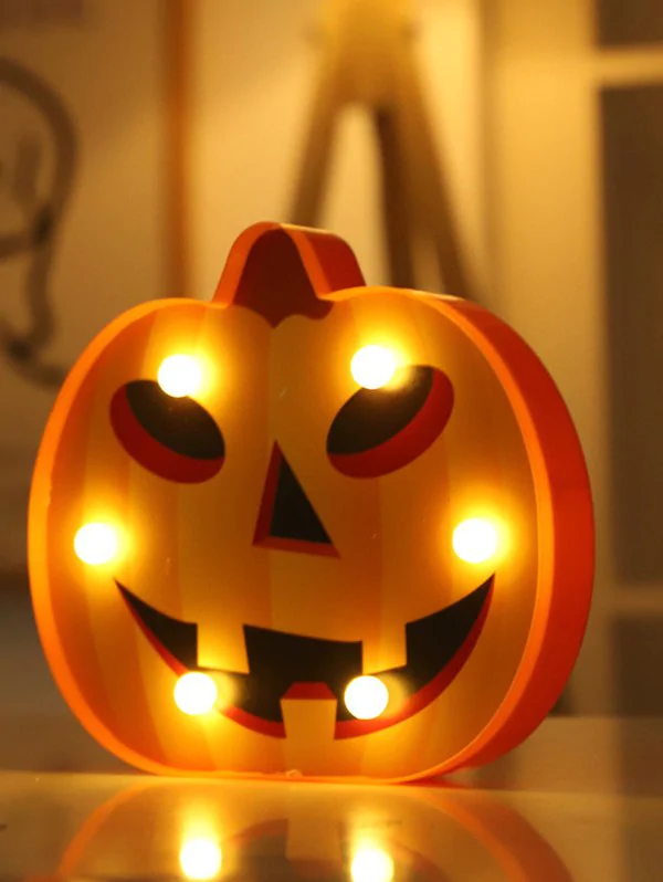 Halloween Pumpkin Shape LED Decorative Night Light