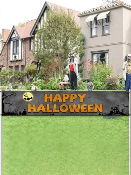 Halloween Party Flag Garden Decor Banner