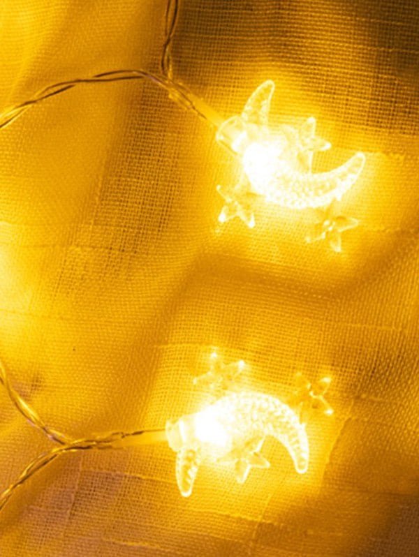 LED Moon And Stars Room Decoration String Lights