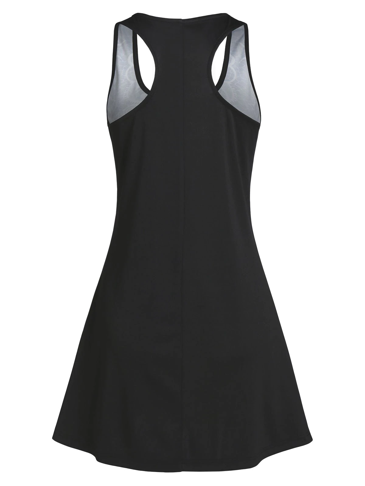 Sun Moon Star Print Mini Tank Dress