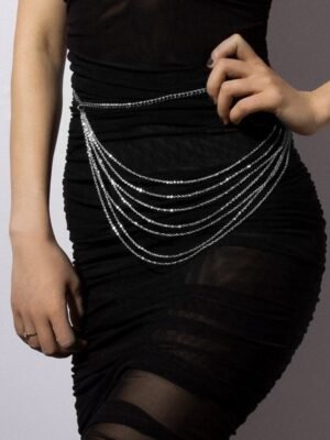Minimalist Multilayered Waist Chain