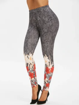 Floral Ninth Leggings